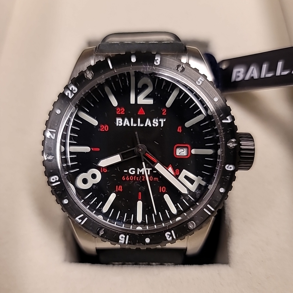 Ballast BL-3149-02 Amphion GMT Men's Quartz Watch